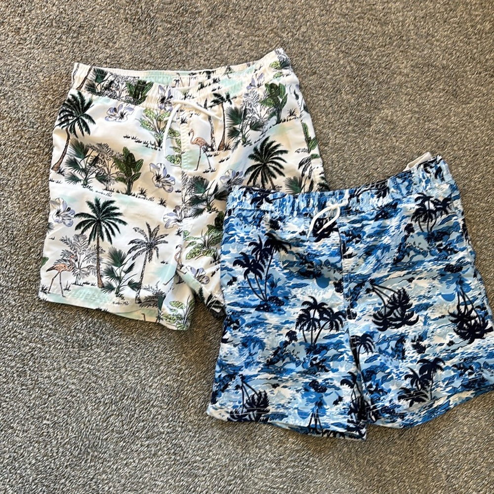 Super cute size 10 boys bathing suits